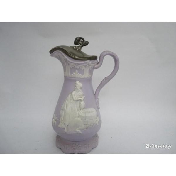 Pichet porcelaine Anglaise Samuel Alcock Wedgwood