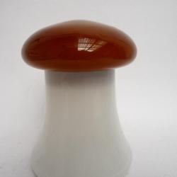 Boite verre champignon design 1970