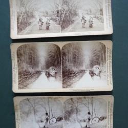 Photographie Photo Stereo Japon Japan Kyoto x3