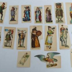 Ensemble 17 anciens chromos images enfants