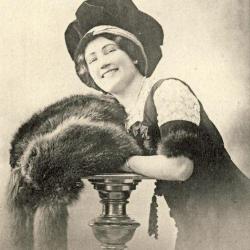 CPA Artiste Spectacle Programme Le Mephisto Mlle Rachel DAMOUR