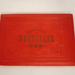 Album Souvenir Photos Gravures Bruxelles Belgique