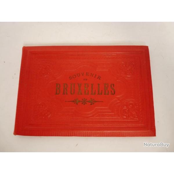 Album Souvenir Photos Gravures Bruxelles Belgique