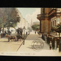 CPA Espagne San Sebastian Calle de Hernani