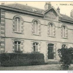 CPA 51 MARNE FISMES Hôpital Hospice