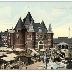 CPA Amsterdam Nieuw markt March&eacute;