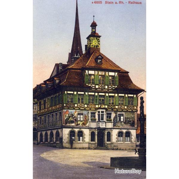 CPA Suisse THURGOVIE Steinegg H�ttwilen Rathaus H�tel de ville
