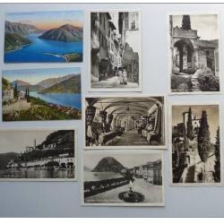 8 CPA Suisse Tessin Lago di Lugano Morcote