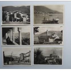 6 CPA Suisse Tessin Locarno Basilica Pescatori Castello Visconti