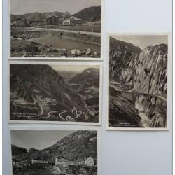4 CPA Suisse Tessin San Gottardo Gothard Montagne