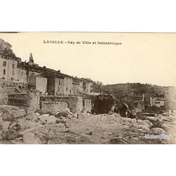 CPA 30 Gard Lasalle Cap de Ville et Salindrinque