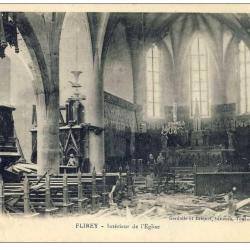 CPA 54 MEURTHE ET MOSELLE FLIREY Int&eacute;rieur de l'&Eacute;glise