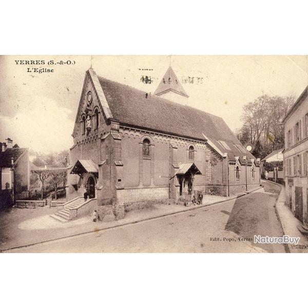 CPA 91 ESSONNE Yerres �glise