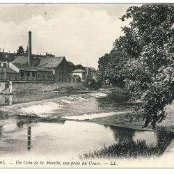 CPA 88 VOSGES &Eacute;PINAL Un coin de Moselle prise du Cours