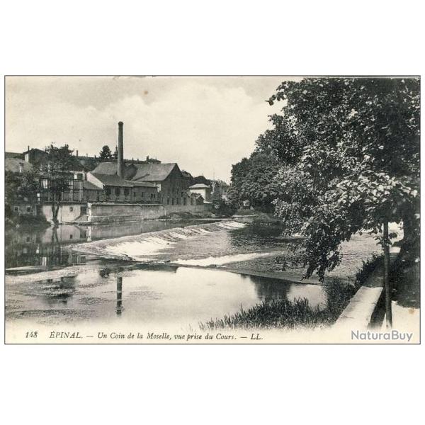 CPA 88 VOSGES �PINAL Un coin de Moselle prise du Cours