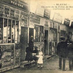 CPA 34 HERAULT BEZIERS Foire de Bordeaux Maison Blayac Vin