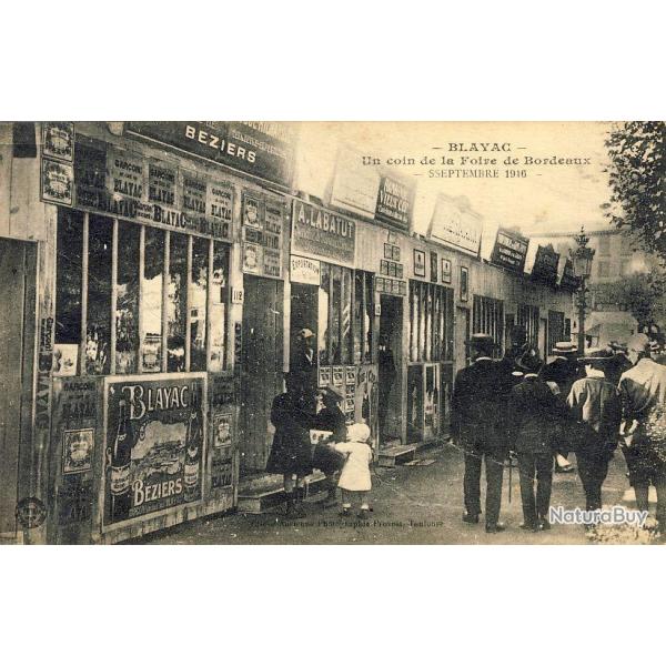 CPA 34 HERAULT BEZIERS Foire de Bordeaux Maison Blayac Vin