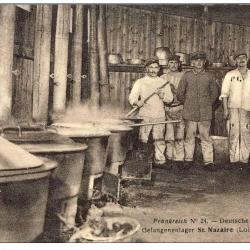 CPA 44 LOIRE ATLANTIQUE ST NAZAIRE Frankreich N&deg;24 Cuisiniers Allemands