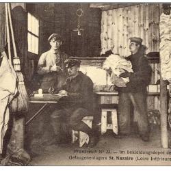 CPA 44 LOIRE ATLANTIQUE ST NAZAIRE Frankreich N&deg;23 Camp de prisonniers