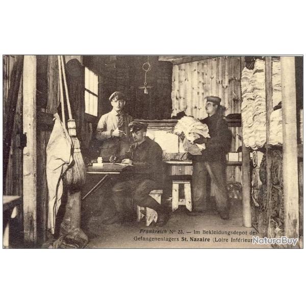 CPA 44 LOIRE ATLANTIQUE ST NAZAIRE Frankreich N�23 Camp de prisonniers