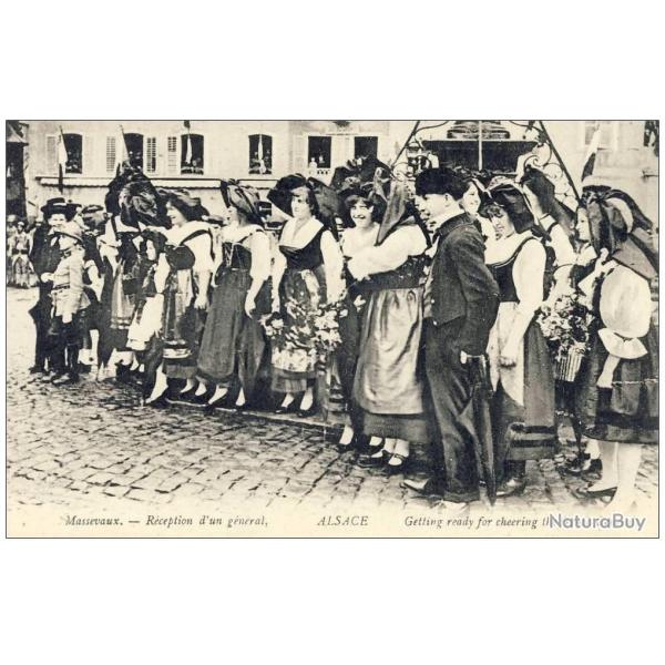 CPA 68 HAUT RHIN MASSEVAUX G�n�ral ALSACE Costume