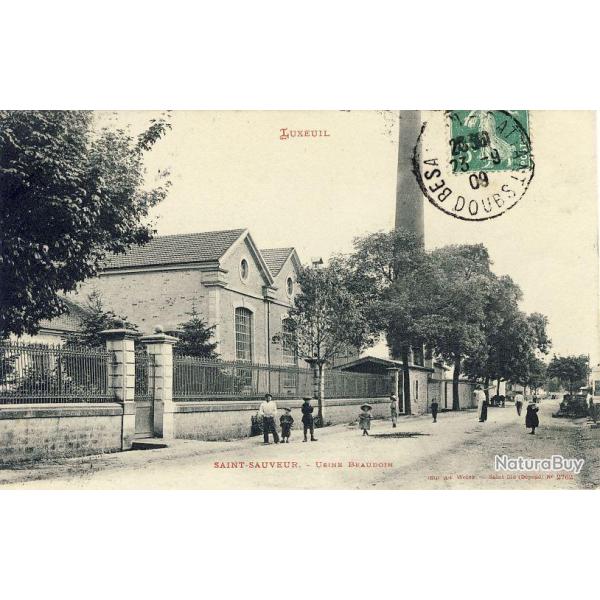 CPA 70 HAUTE SAONE LUXEUIL SAINT SAUVEUR Usine Beaudoin