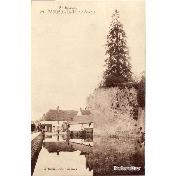 CPA 21 COTE D'OR SAULIEU En Morvan La Tour d'Auxois