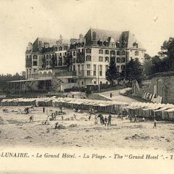 CPA 35 ILLE ET VILAINE Saint Lunaire H&ocirc;tel La plage