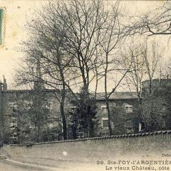 CPA 69 Rh&ocirc;ne Sainte Foy l'Argentiere ch&acirc;teau Parc