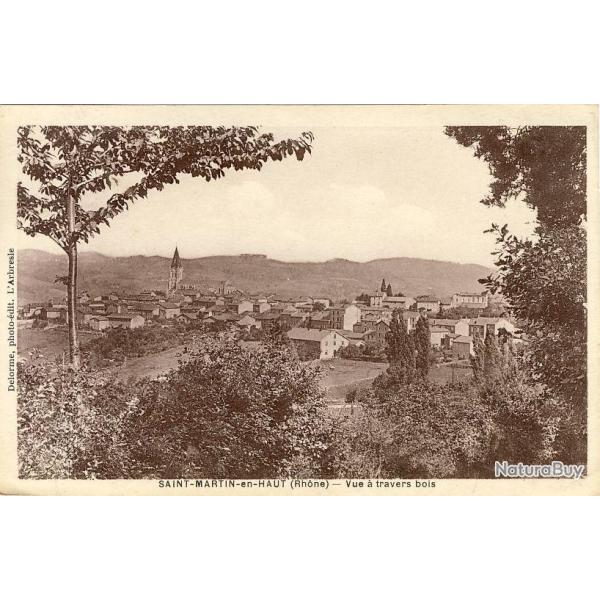 CPA 69 Rh�ne Saint Martin en Haut bois du petit village