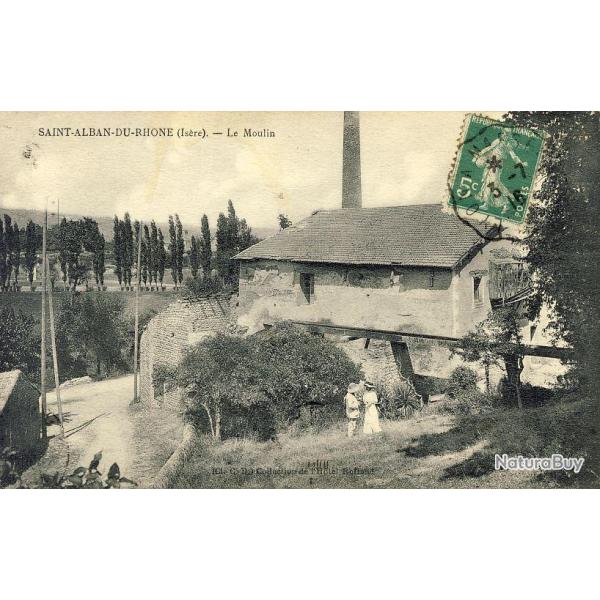 CPA 69 Rh�ne Saint Alban du Rh�ne Le Moulin 1916