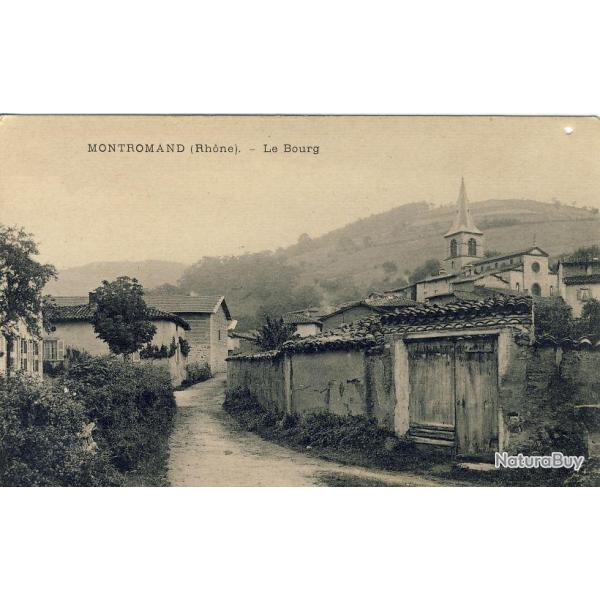 CPA 69 Rh�ne Montromand Le Bourg Petit village