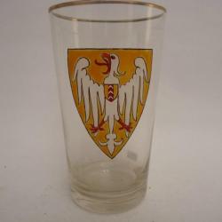 Verre souvenir &eacute;maill&eacute; NEUCHATEL