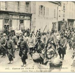 CPA 51 MARNE REIMS Prisonniers Allemands Guerre
