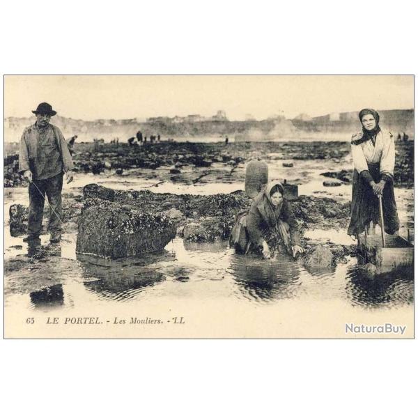 CPA 62 Pas de Calais Le Portel Les Mouliers LL