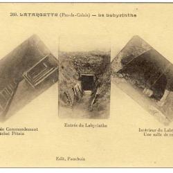 CPA 62 PAS DE CALAIS LATARGETTE Labyrinthe Poste