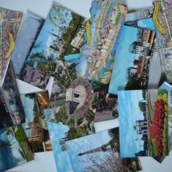 Lot de 35 CP + 3 CP g&eacute;antes 75 PARIS Monuments