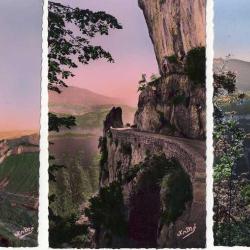 Lot de 6 CP 38 ISERE 26 DROME PONT EN ROYANS Vercors