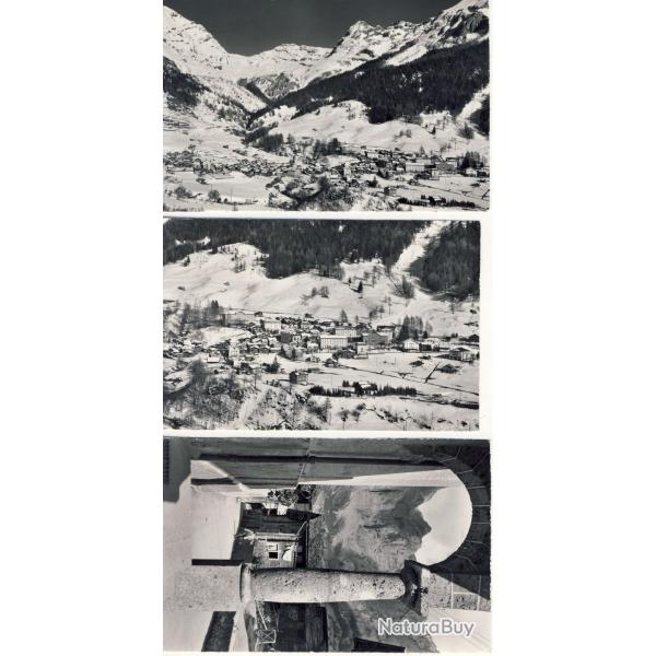 CPA SUISSE Valais Lot de 3 CPA Leukerbad