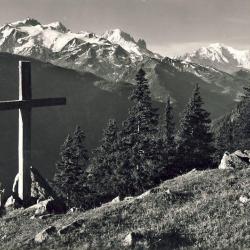 CPA SUISSE Valais A la Creusa Les Mar&eacute;cottes et Salvan