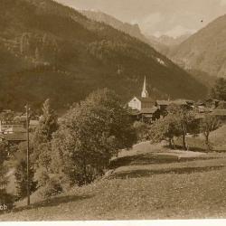 CP Suisse Valais Furkabahn FIESCH Petit village
