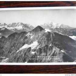 CPA Suisse Valais Mt Blanc La Tour Sali&egrave;re et Bel Oiseau