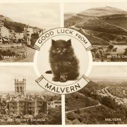 CP Royaume-Uni Angleterre England Good luck Malvern