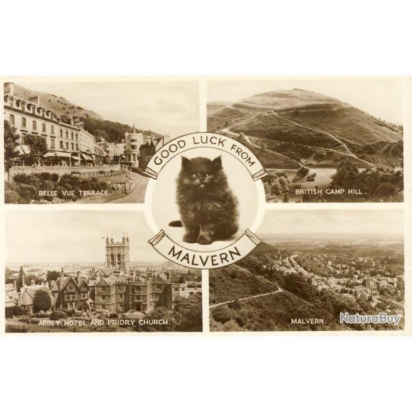 CP Royaume-Uni Angleterre England Good luck Malvern