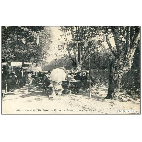 CPA 45 LOIRET Olivet Environs Orl�ans Restaurant
