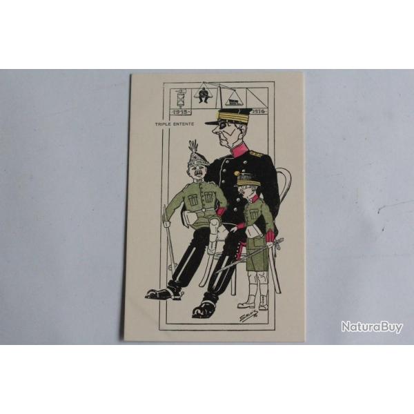 CPA illustr�e SALVIC Politique Justice Guerre 1914-18
