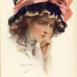 CPA illustr&eacute;e BOILEAU Philip Femme Mode S&eacute;duction