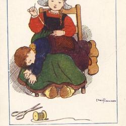 CPA illustr&eacute;e Ethel PARKINSON Laid up for repairs