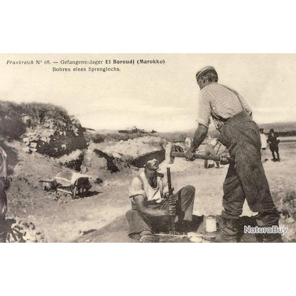 CPA MAROC El Boroudj Frankreich N� 68 Camp de Prisonniers