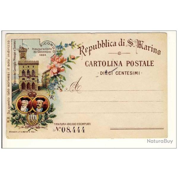 CPA illustr�e Saint Marin San Marino Ricordo 1894